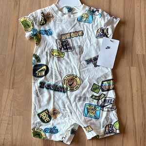 NWT: Nike 9 month onesie